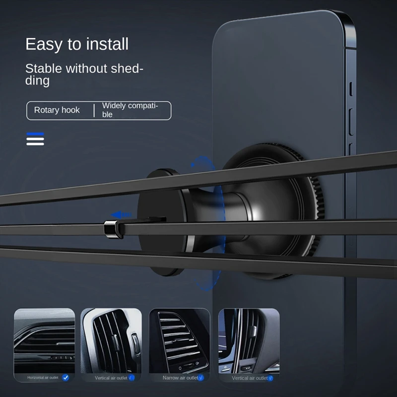 Auto Magnetische Halter Handy Halter Universal Halter Vent Handy Halter Geeignet Für Iphone/Samsung/Xiaomi Langlebig