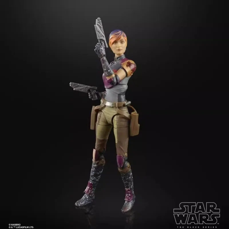 الصيف أنيمي مهرجان حرب النجوم المتمردين رايز باونتي هنتر شخصيات كرتونية طبعة محدودة Sabine 6 بوصة دمية المنقولة #4