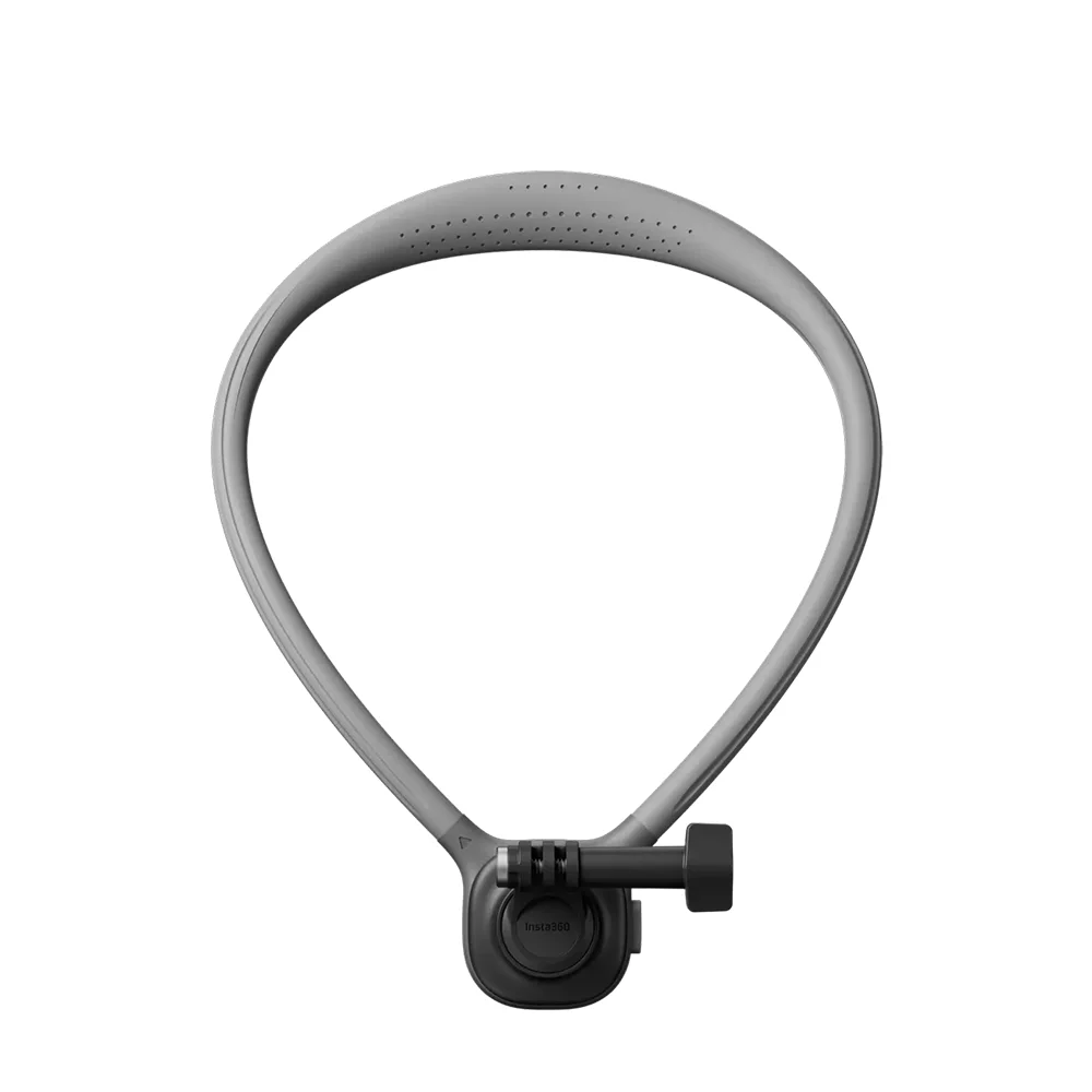 Official & Original Insta360 Neck Mount,360º adjustable base enables fast,Capture hands-free, first-person POVs.