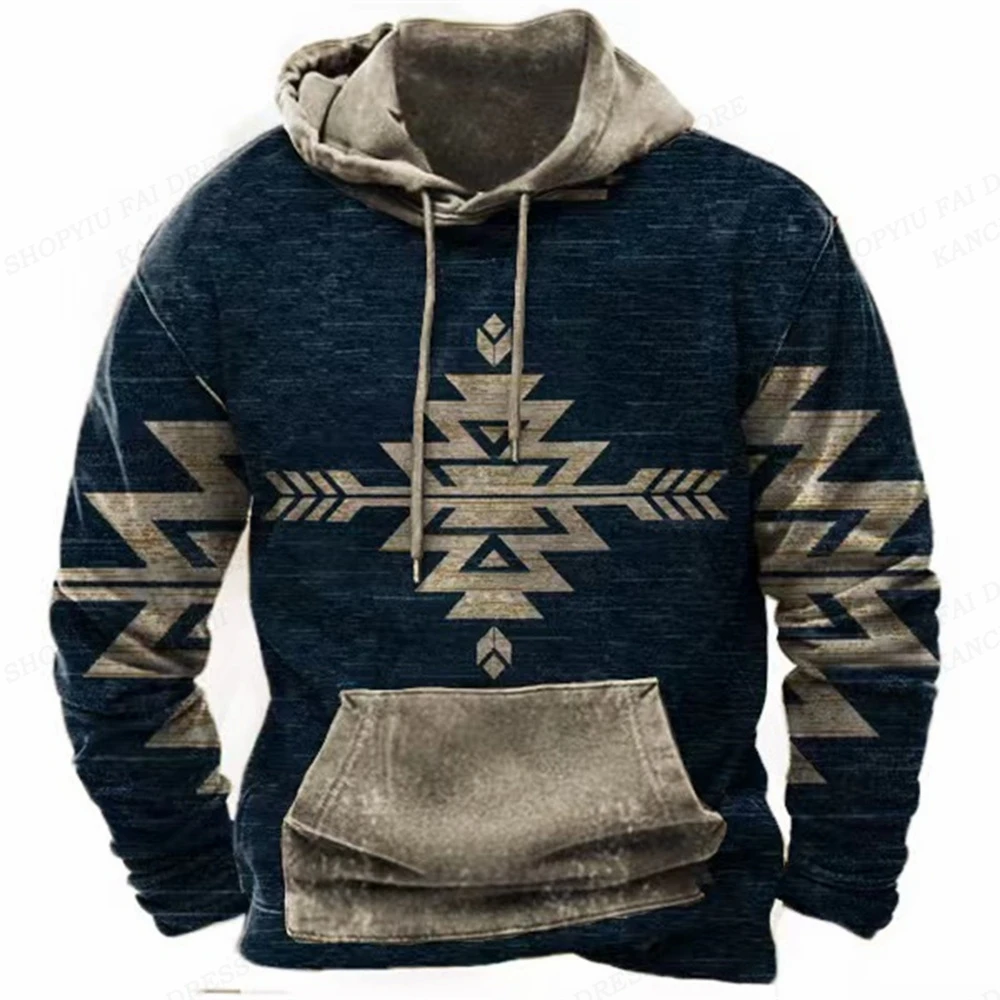 Vintage Hoodie Ethnic Hoodies Men Fashion Hoodies Sweatshirts Men\'s Jackets Women Sweats Boy Coats Indian Style Men\'s Clothing