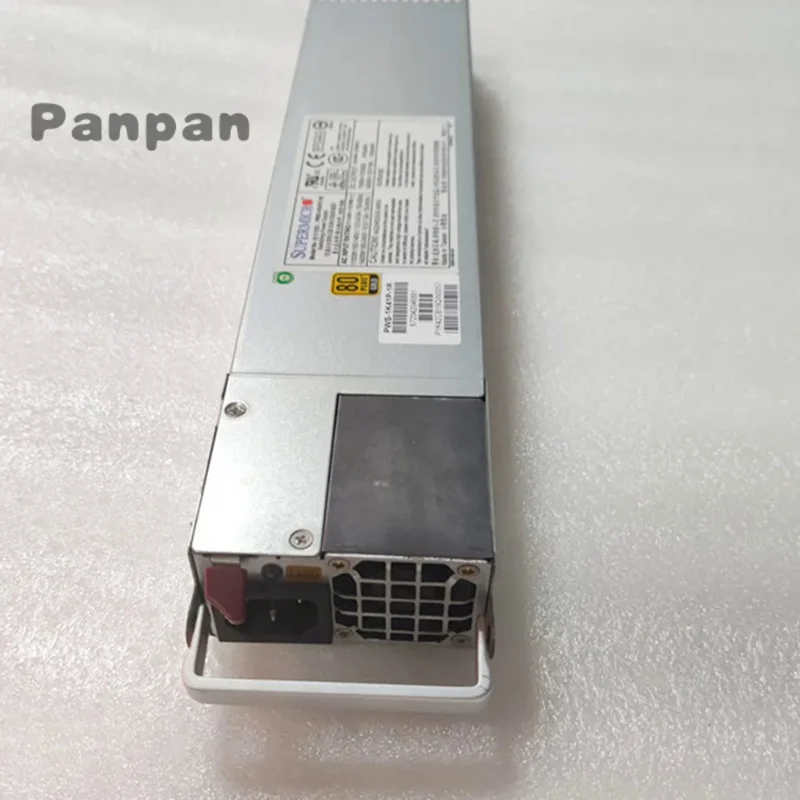 Imagem -03 - Eficiência Hot Swap Fonte de Alimentação para Servidor Psu Fast Ship Brand Novidades Pws1k41p-1r 1400w T740 55e Alta