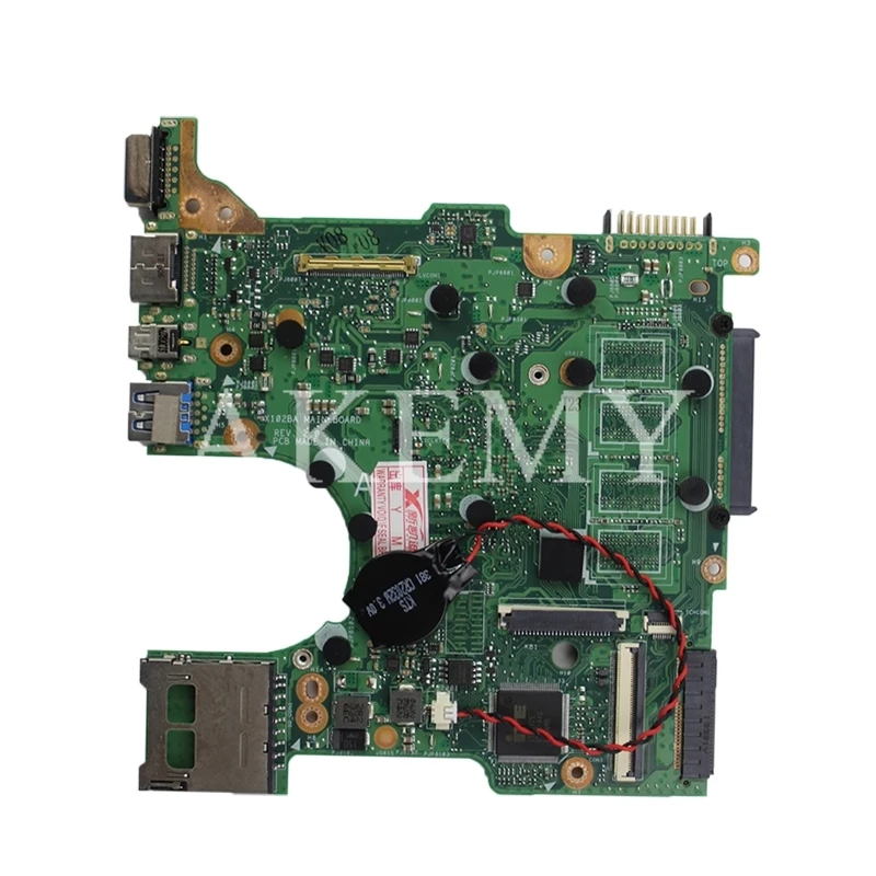 สําหรับ ASUS F102B F102BA X102B แล็ปท็อป X102BA พร้อม A4-1200 2GB/4GB-RAM Maintherboard Test OK VivoBook 100% ทดสอบ