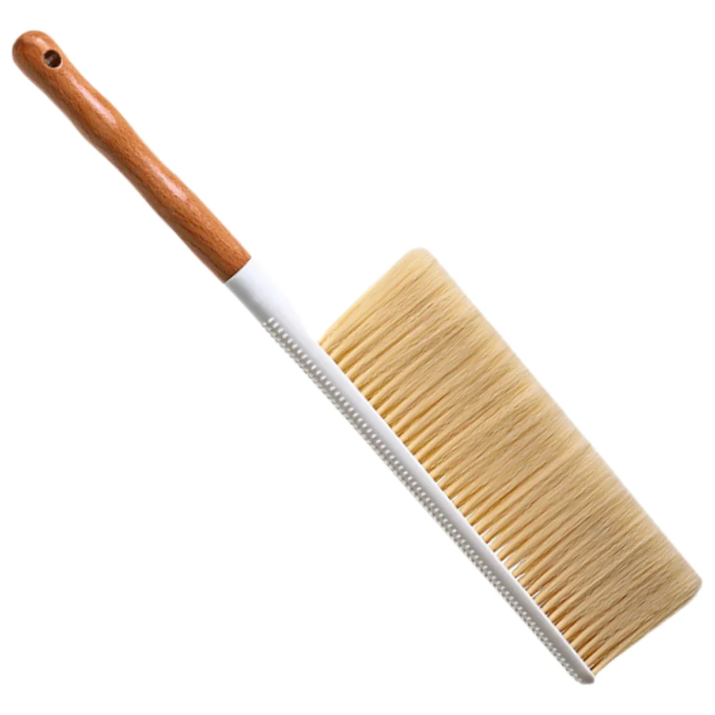 

Hand Broom Wood Handle Hand Brush Dusting Brush Soft Cleaning Brush Bench Brush for cleaning whisk brooms small hand