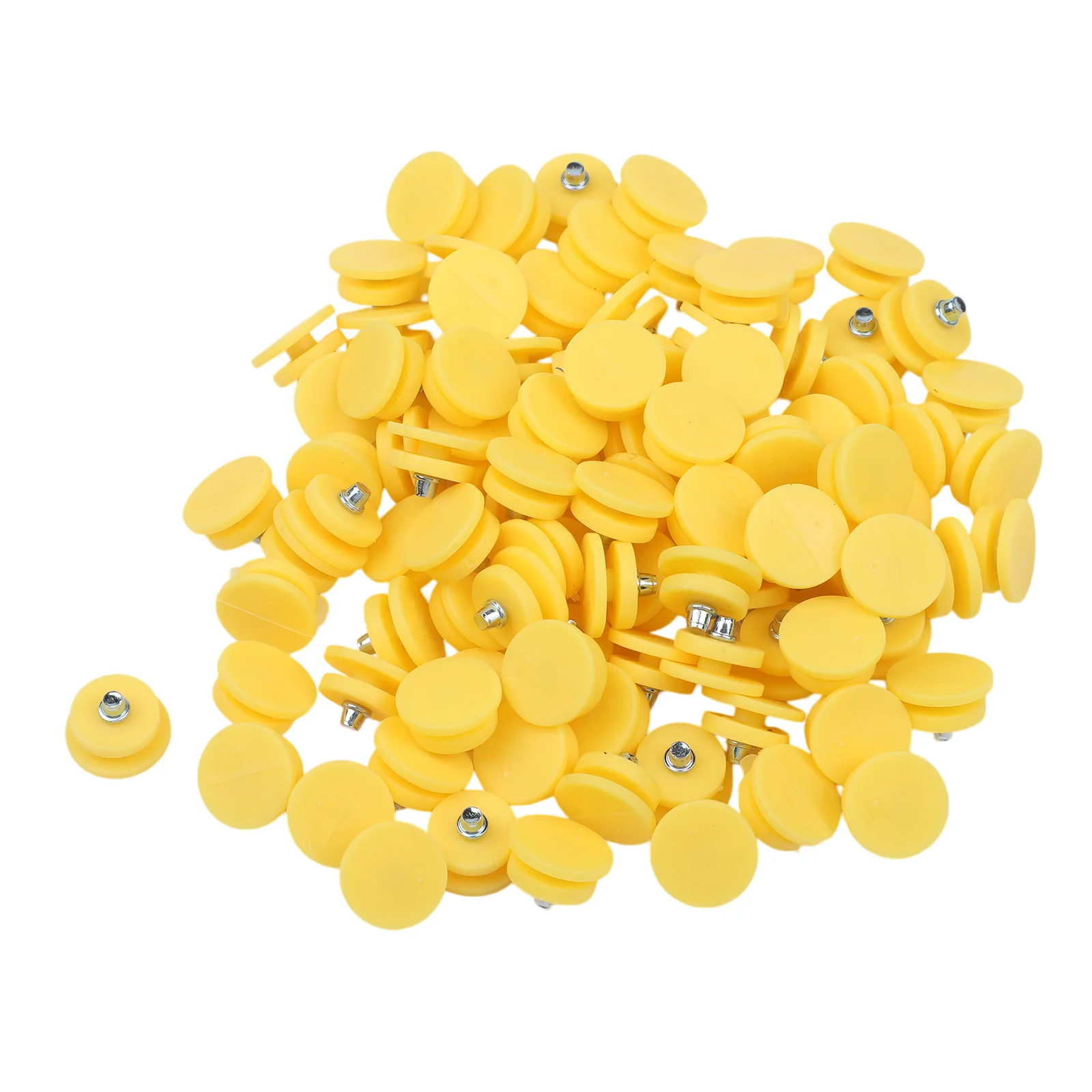 For Outdoor Crampon Boot Replacement Spikes 100Pcs Steel Traction Spikes For Snow Ice Conditions Compatible With Most Boot Types