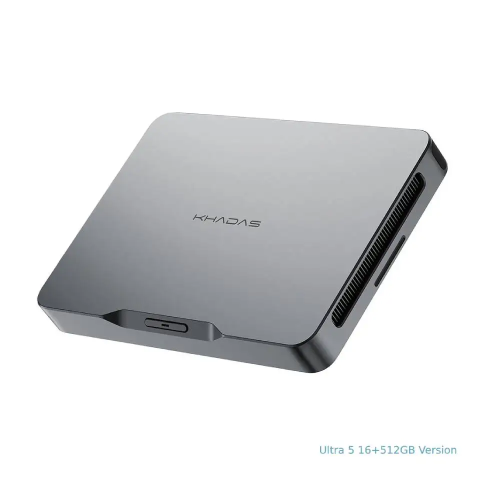 Khadas Mind 2、インテル Core Ultra 7 155H搭載ポケットミニPC、5.55