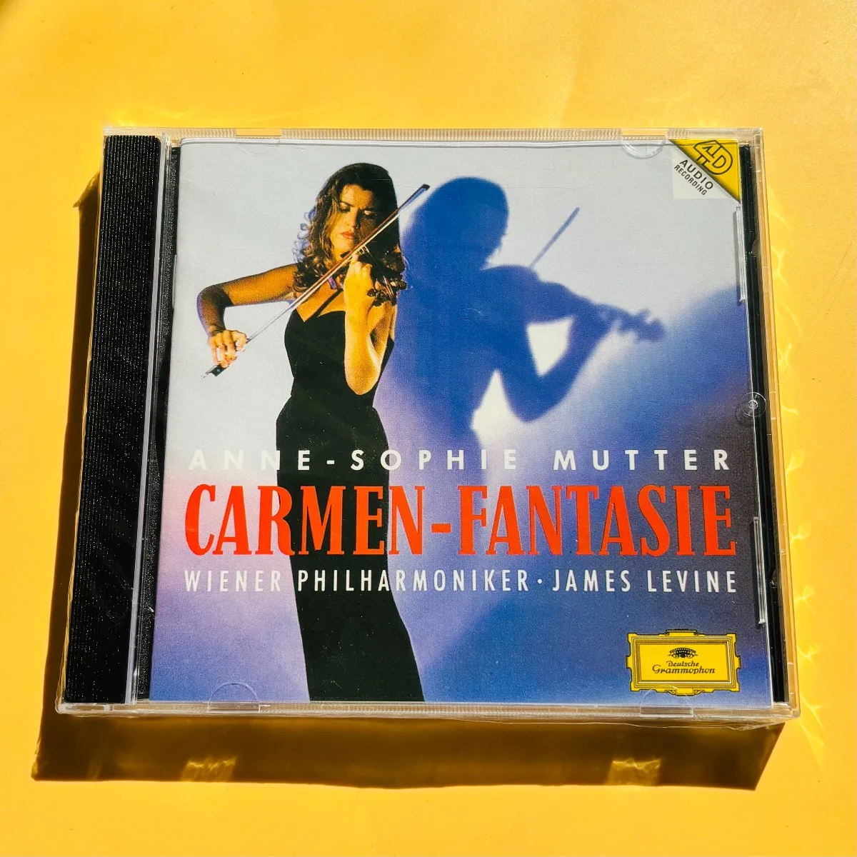 

Anne-Sophie Mutter Carmen-Fantasie Vienna Phil Levine DG 4D Audio Classical Violin Audiophile Collectible CD