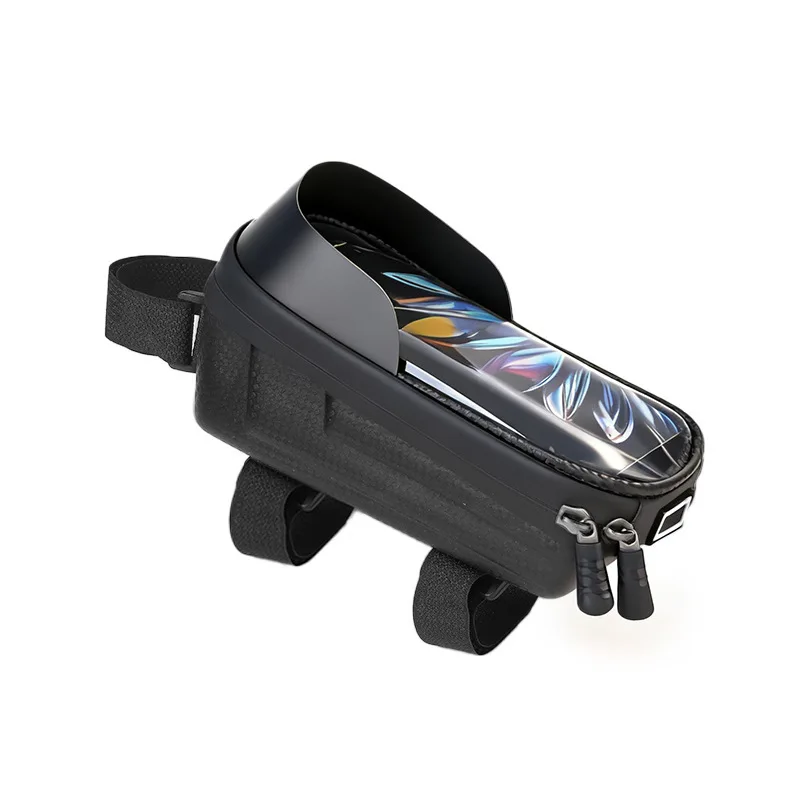 AliExpress NONE Touchscreen Bike Top Tube Bag Waterproof Phone Holder Fits 7.0" iPhone MTB Road Bicycle Frame Bag Cycling Accessories
