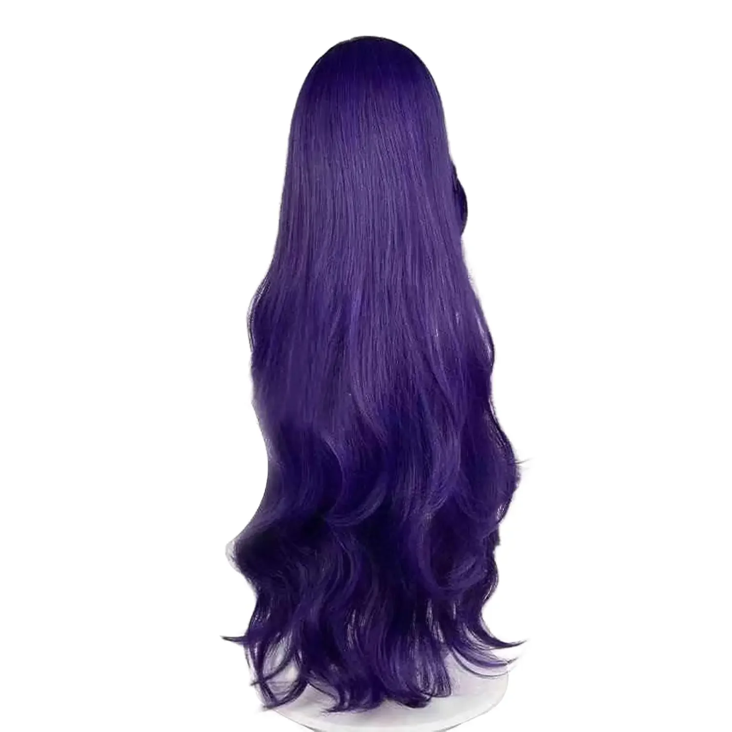 Rarity Cosplay Wig Rarity Wig Long Dark Purple Curly Wigs Heat Resistant Synthetic Hair Halloween party image 4