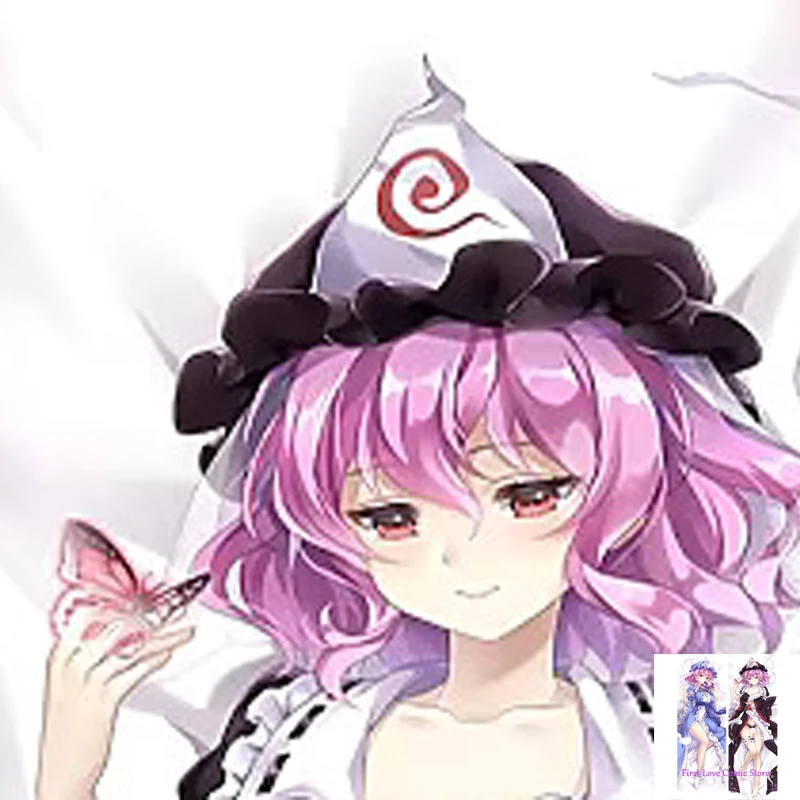

Anime Decorating Pillow Project Yakumo Yukari Dakimakura 2-Side Print Pillowcase Hugging Body Cushion Cover Otaku Waifu