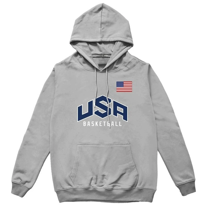 

Баскетбольная спортивная одежда, осенне-зимняя толстовка, мужской свитер с капюшоном для команды баскетбольной мечты США, мужские и женские повседневные топы