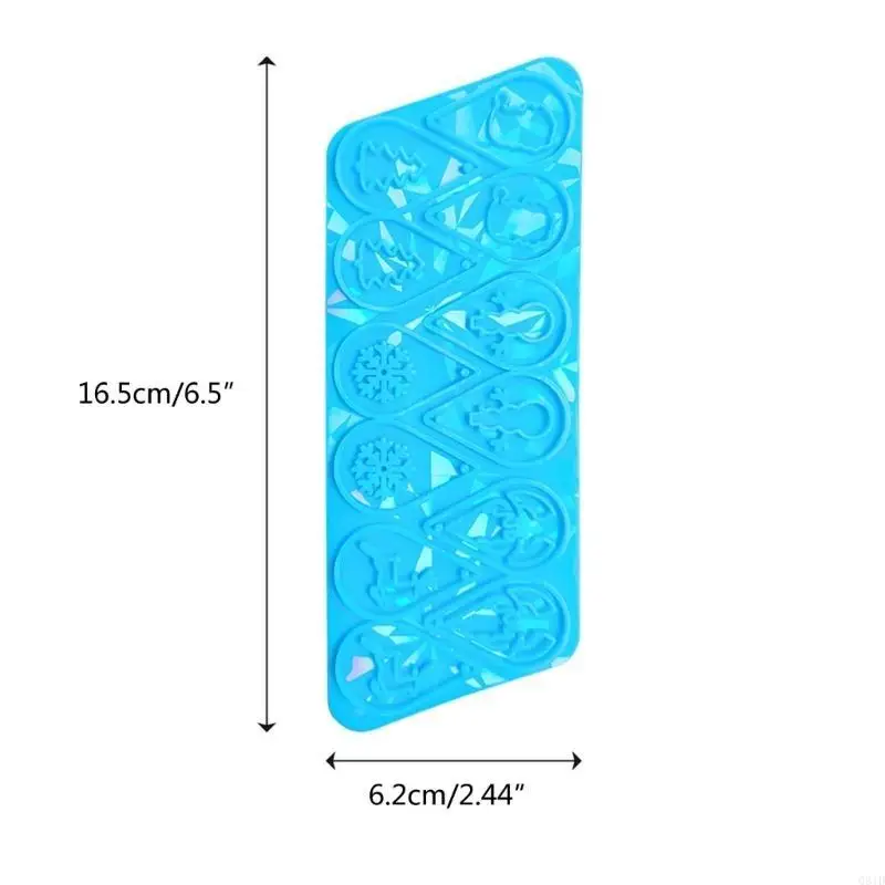 مريحة قالب من السيليكون أقراط قلادة صنع قوالب قوالب صب الأذن