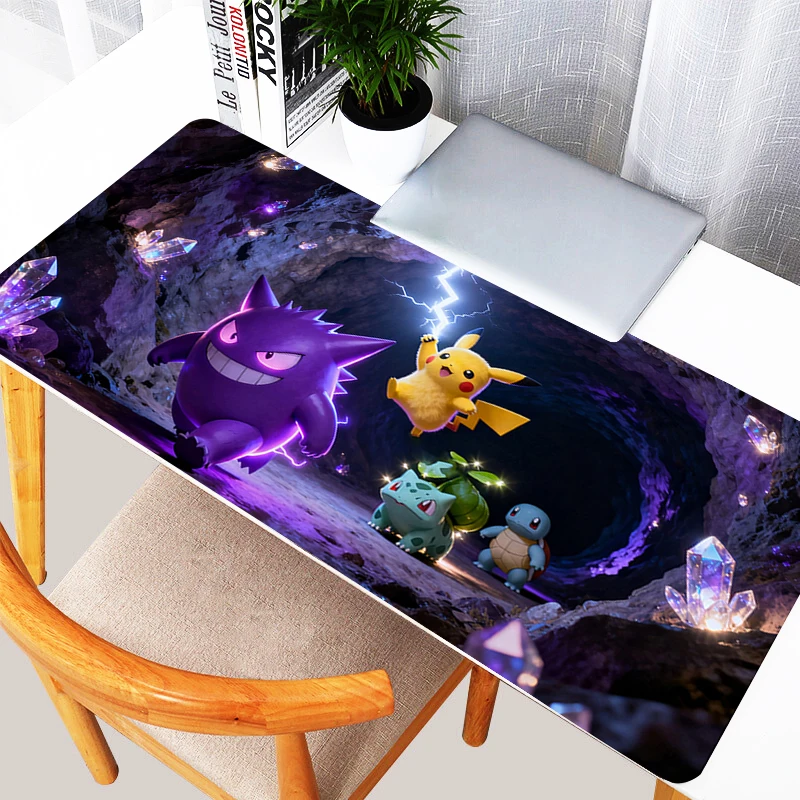 

Коврик для мыши, мини-ПК P-pokemonS, настольный коврик, нескользящий резиновый коврик для ноутбука с HD принтом, игровой коврик для офиса, игровые аксессуары для геймера, коврик для мыши