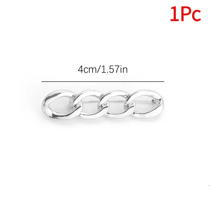 1Pc Simple Detachable Pants Clips Adjustable Waist Buckle Nail-free Metal Pins Button For Girls Jeans Waist Tightener.