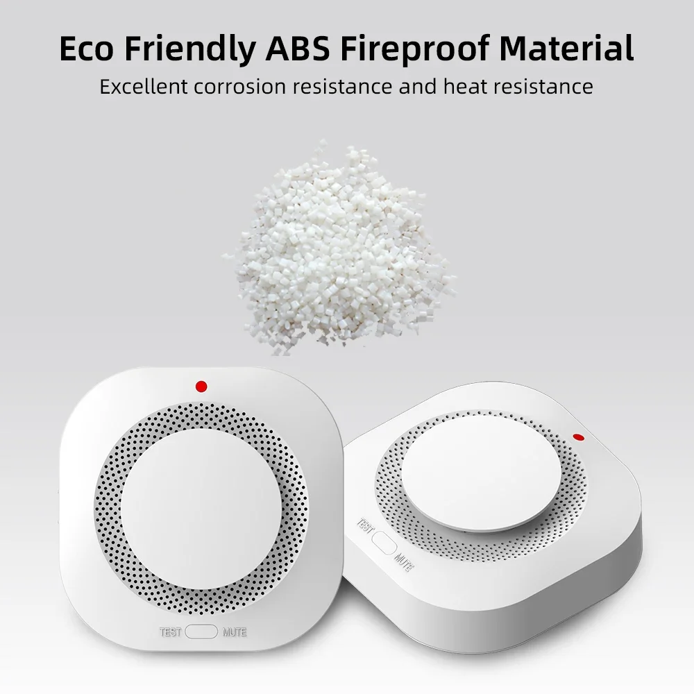 2026 New Independent Smoke Detector Sensor Fire Alarm System for Home Office Security Smoke Alarm Fire Protection