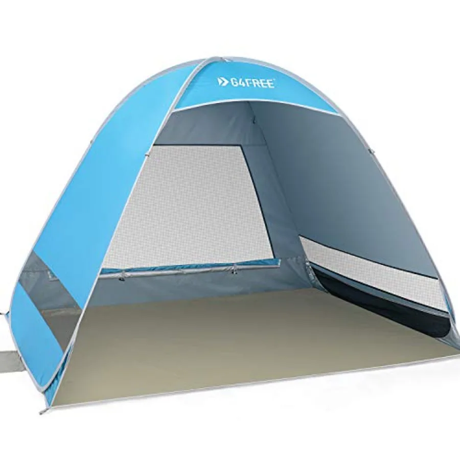 

Усовершенствованная автоматическая пляжная палатка-тент для 2-3 человек, солнцезащитный навес UPF 50+, спортивный зонт-шатер, мгновенная установка, легкая и удобная для перевозки в автомобиле