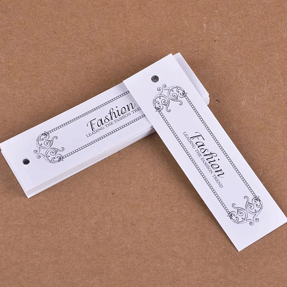 500Pieces Fashion Printed Commomuse Hangtag