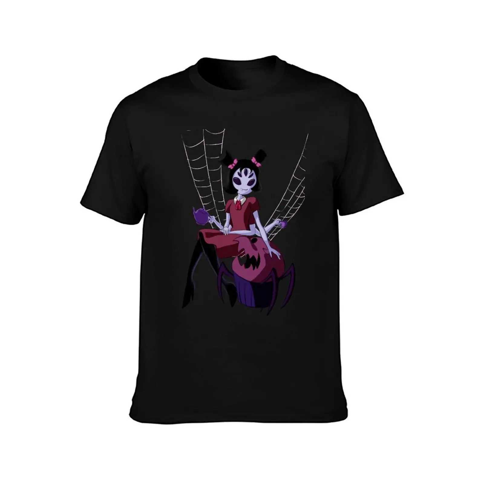 Muffet and Cupcake T-Shirt Basic Simple Casual Short Sleeve Tee T-Shirt