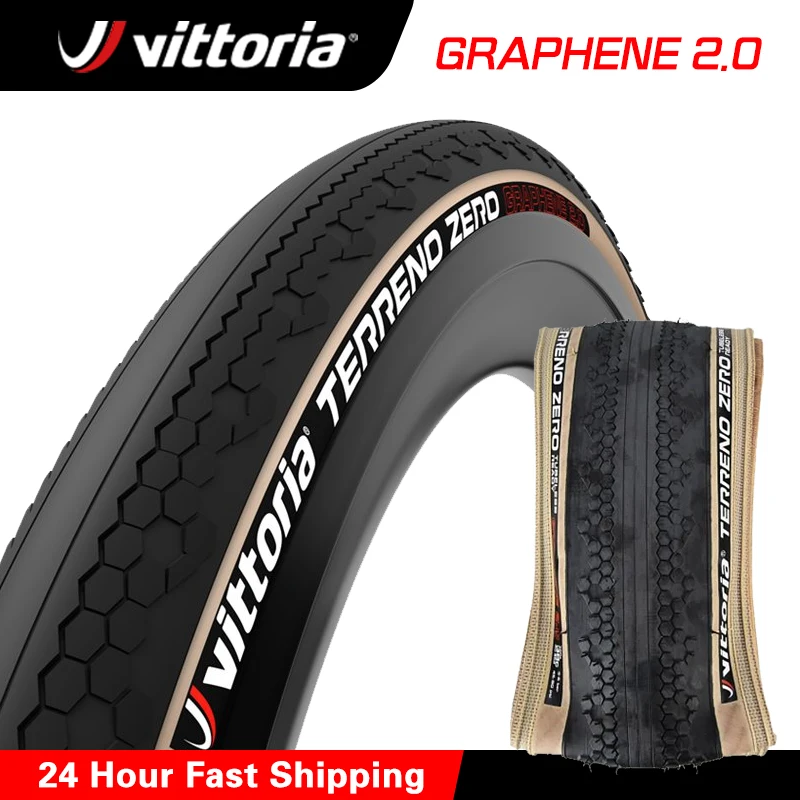 Vittoria TERRENO ZERO Gravel Tire 700x38C Hardpack Type Tubeless GRAFENE 2.0 TIRE 40-622  Road Racing Bike  Foldable Tire