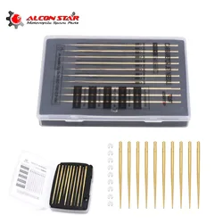 Alconstar Motorcycle Pilot Jet Main Jets nozzle Needle Oil Needle Fit for Keihin FCR 28-41MM PWK21-34MM PE26 PE28 PJ34-38MM