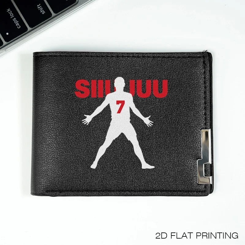 SILUJUU 7. СИЛУЭТНЫЙ ДИЗАЙН. МУЖСКИЙ КОМПАКТНЫЙ КОШЕЛЕК из искусственной кожи. ЛЕГКИЙ ВЫПУСКНЫЙ БИЗНЕС-СТИЛЬ МИНИМАЛИЧЕСКИЙ МОДНЫЙ АКСЕССУАРЫ.