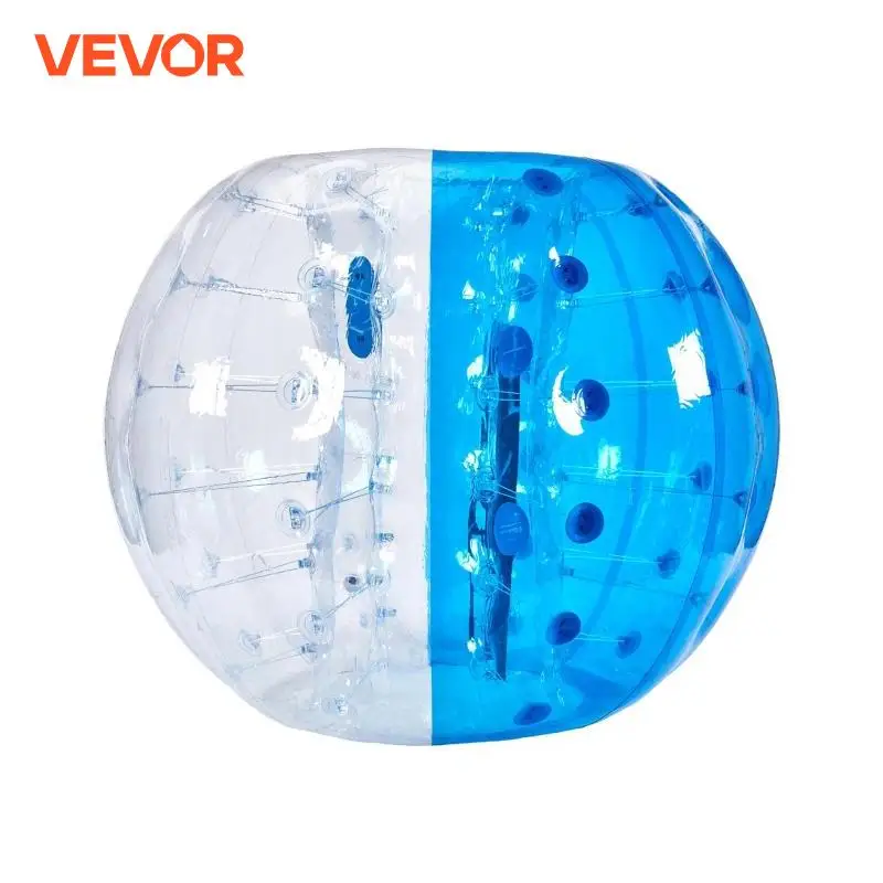 VEVOR Bola de Parachoques Inflable Bola de Zorb de Sumo de Cuerpo de 1,5m para Adolescentes y Adultos Bolas de Burbujas de hámster Humano de PVC de 0,8 mm de Grosor para Juegos de Equipo al Aire Libre