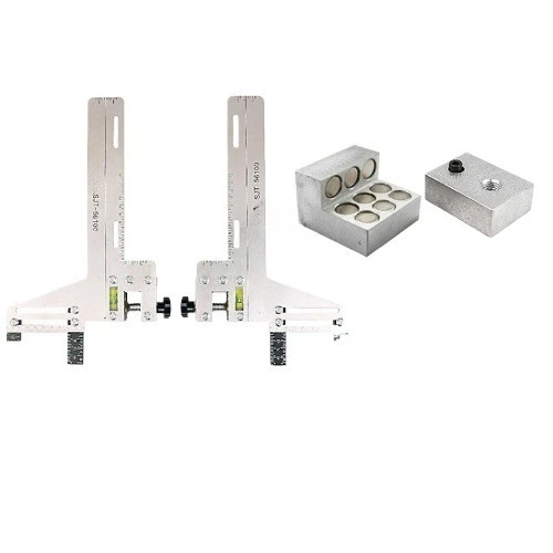 Single-line calibrating ruler calibrating ruler elevator calibrating ruler guide rail positioning