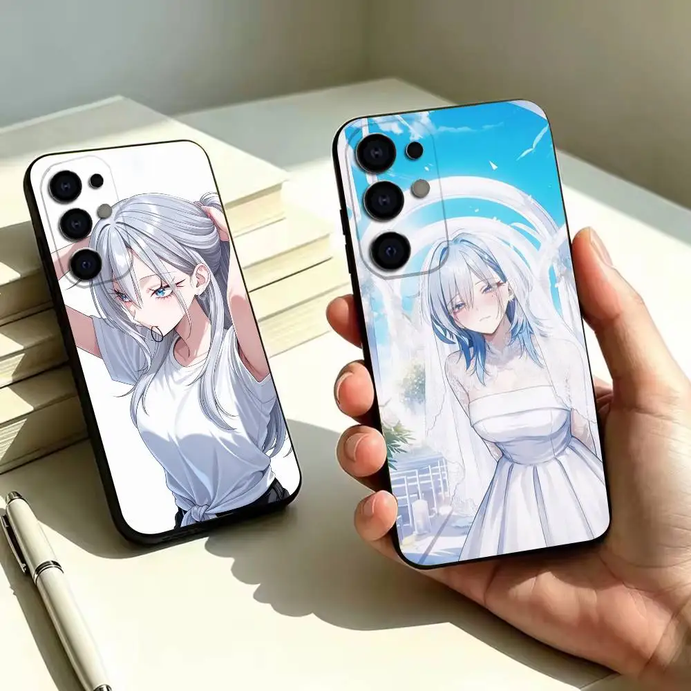 Haimiya-senpai wa Kowakute Kawaii Manga  Phone Case For Samsung S26,S25,S24,S23,S22 Black Soft Protective Phone Case