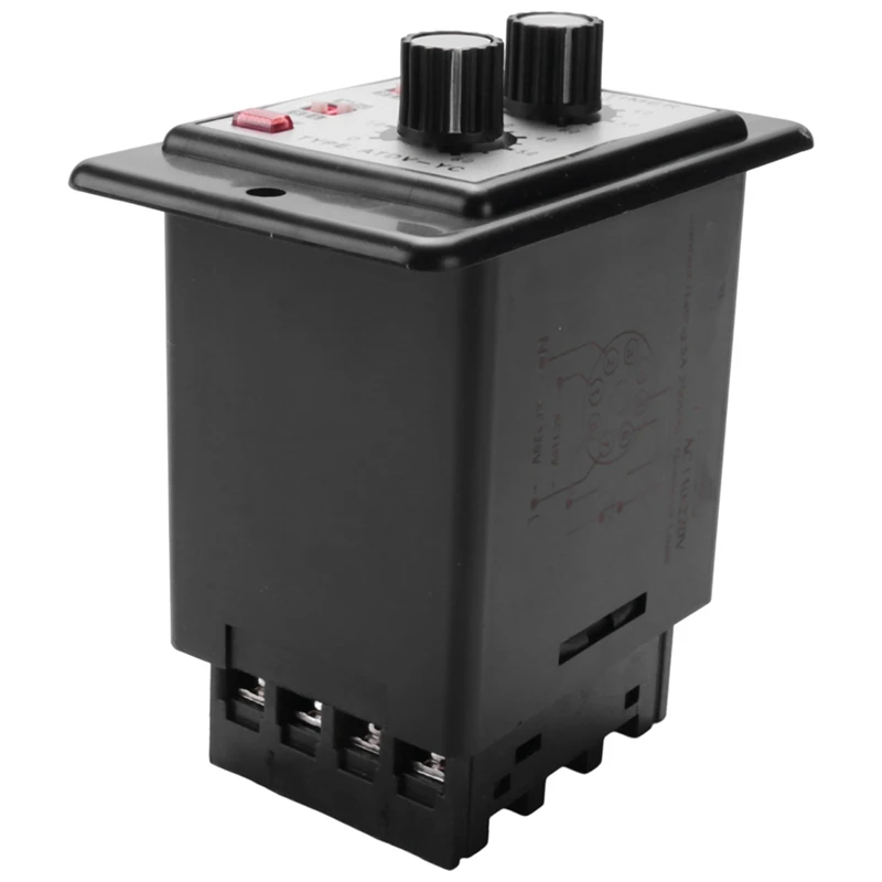 FULL-2X двойной таймер, реле, ручка управления, переключатель времени ATDV-YC 6S-60M, релейная плата переменного тока 110/220 В, электрический доступ (AC110/220 В)