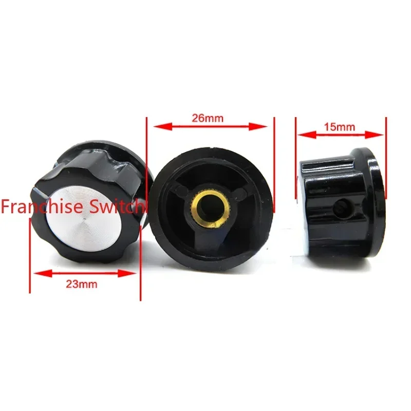 526.75070028PCS Special RV24 RV30 WH118 Single Turn Potentiometer Knob With Dial Digital Angle Display