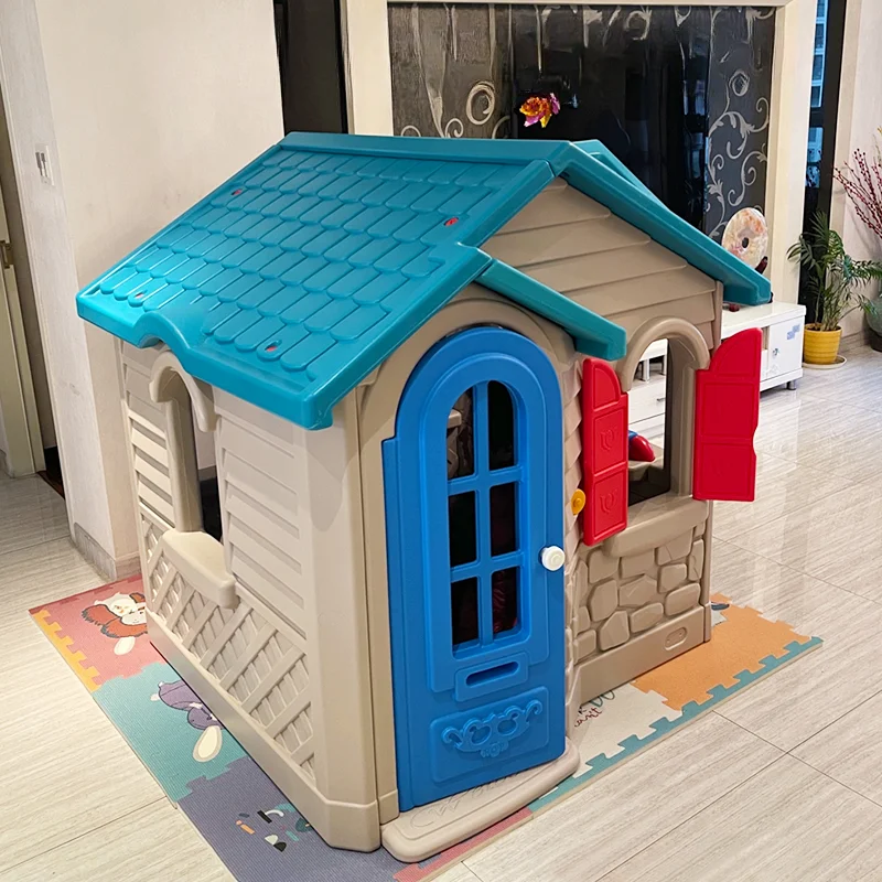 Small House, Dollhouse, Tent House, Plastic Toy Cottage