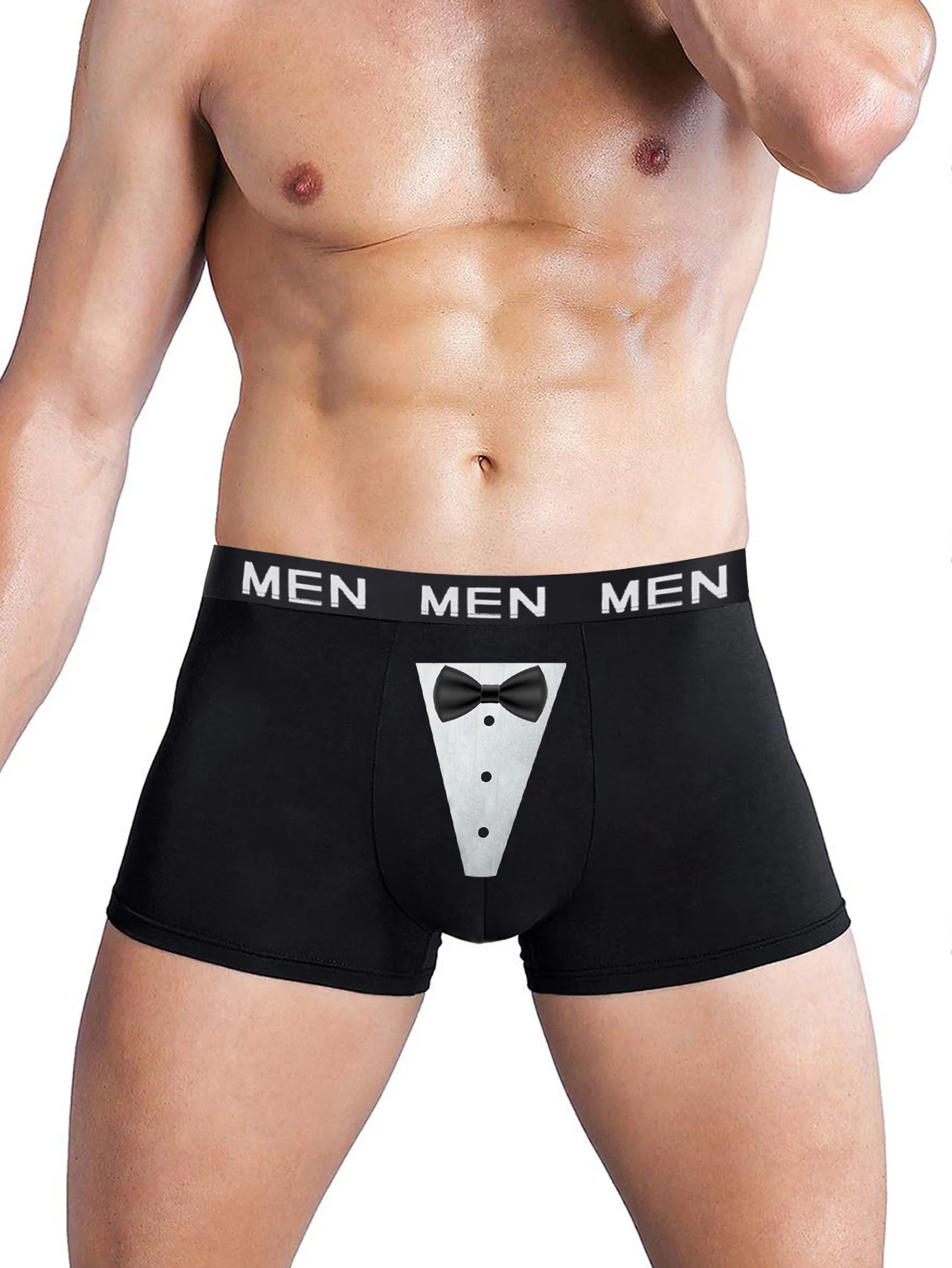 

Men's Funny Novelty Boxer Briefs with Prints - Breathable Boxer Shorts