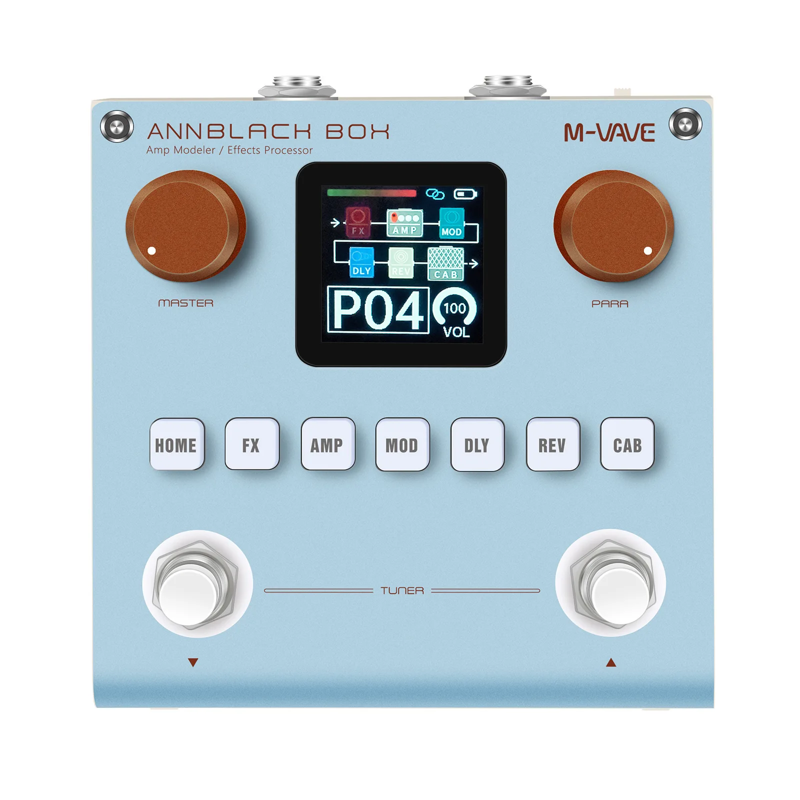 M-VAVE Blackbox / Annblack Box Guitar / Bass AMP Modeler Multi