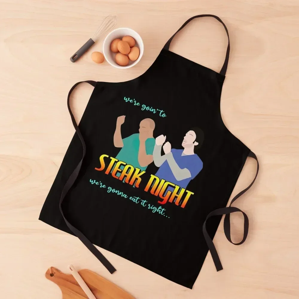 

Steak Night Apron manicurist esthetician Utensils For Kitchen For Man Haircut Apron