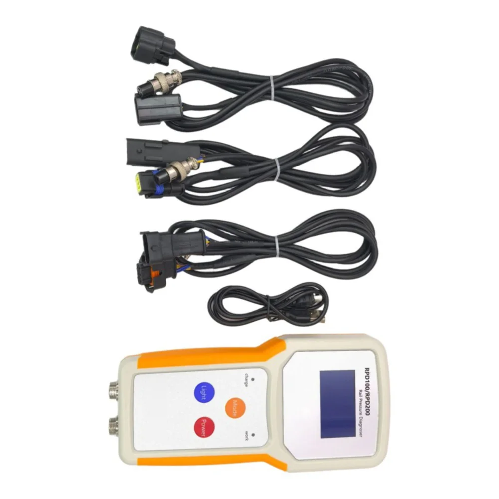 RPD100 Common Rail Pressure Tester 0-3000 Bar Diagnostic Tool For Denso For Delphi For ECU Fuel S'ystem Sensor Fault Dete