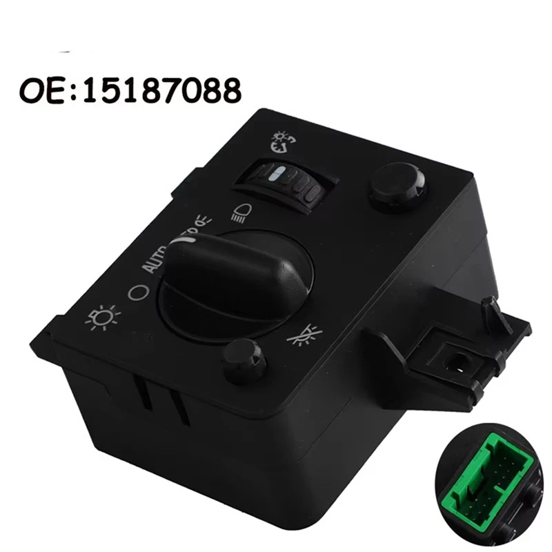 15187088 Headlight Fog Lamp Control Switch For Chevrolet GMC Colorado 2004-2012 20814346 20983207