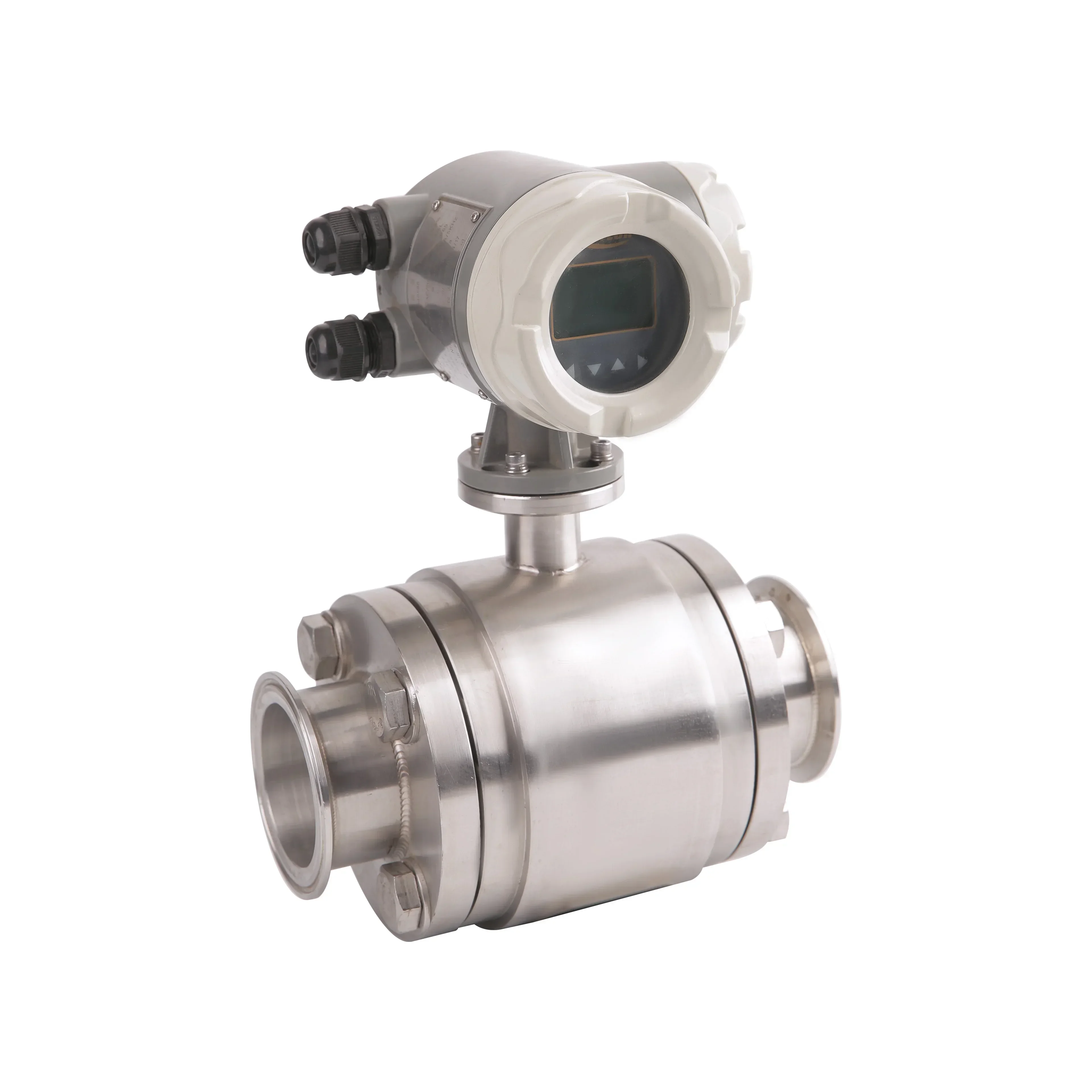 KF710 compact with LCD display electromagnetic flow meter digital diesel water liquid flowmeter
