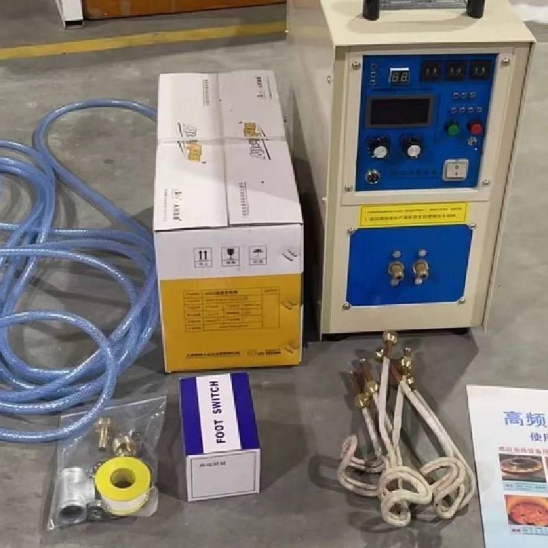 

‌35KW Handheld Portable High-Frequency Induction Heating Machine for Gear Hardening, Copper Pipe Brazing, and Metal Annealing