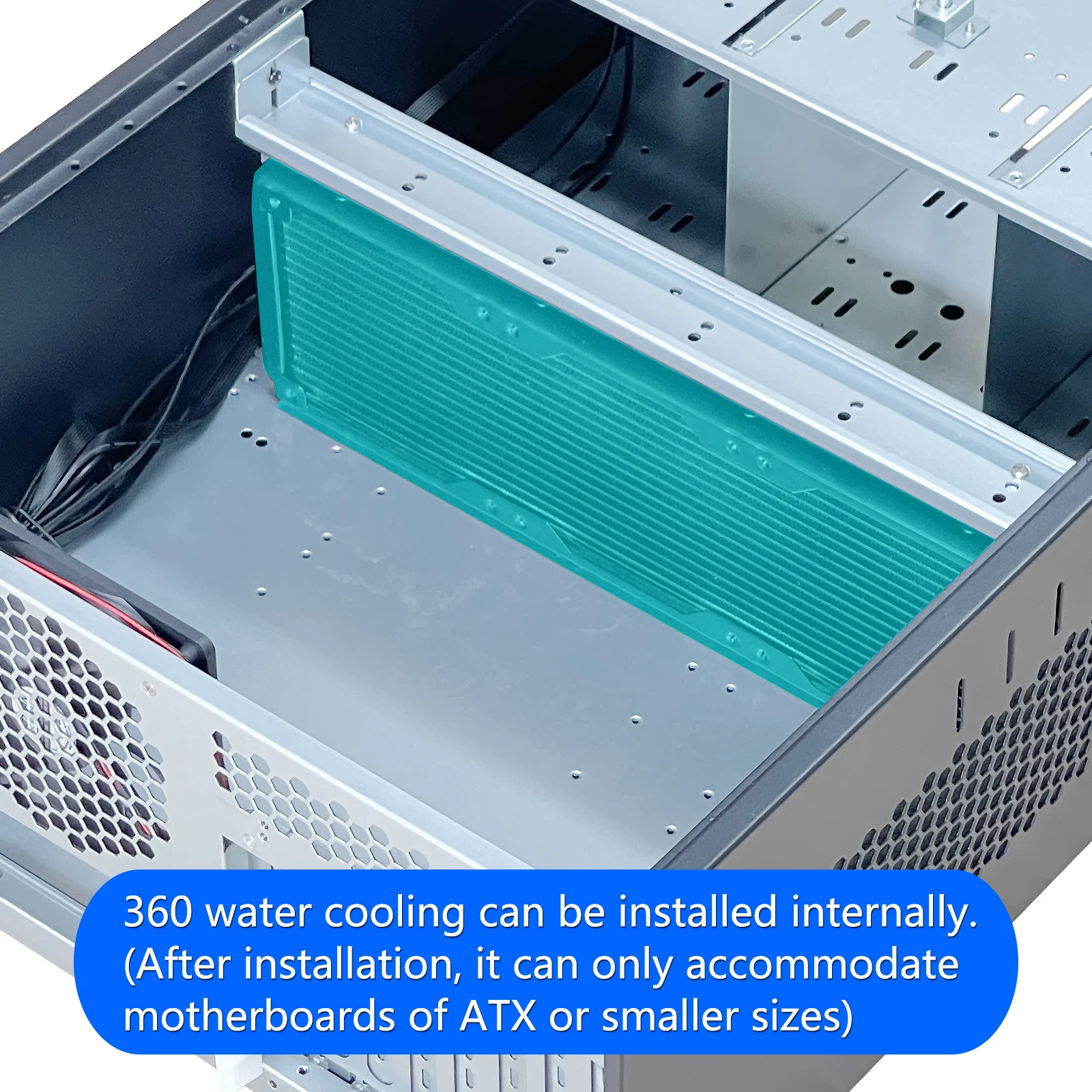 ZhenLoong Loong1 Full Tower NAS Computer Case Support ITX MATX ATX EATX EEB MB 9 Positions for CD-ROM Server Chassis 8 PCI Slots