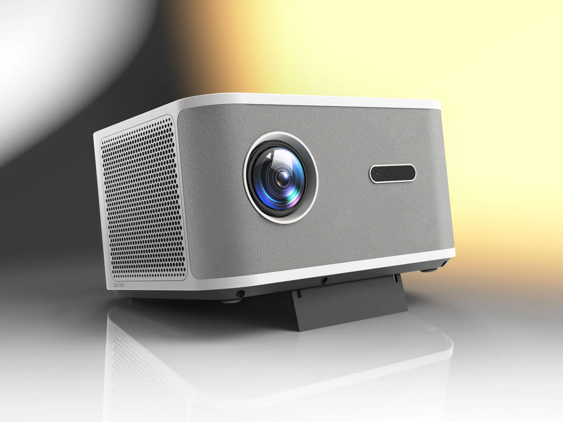 Latest Portable Android Home Theater Projector Smart 1080p with Automatic HD 4K Video Functionality