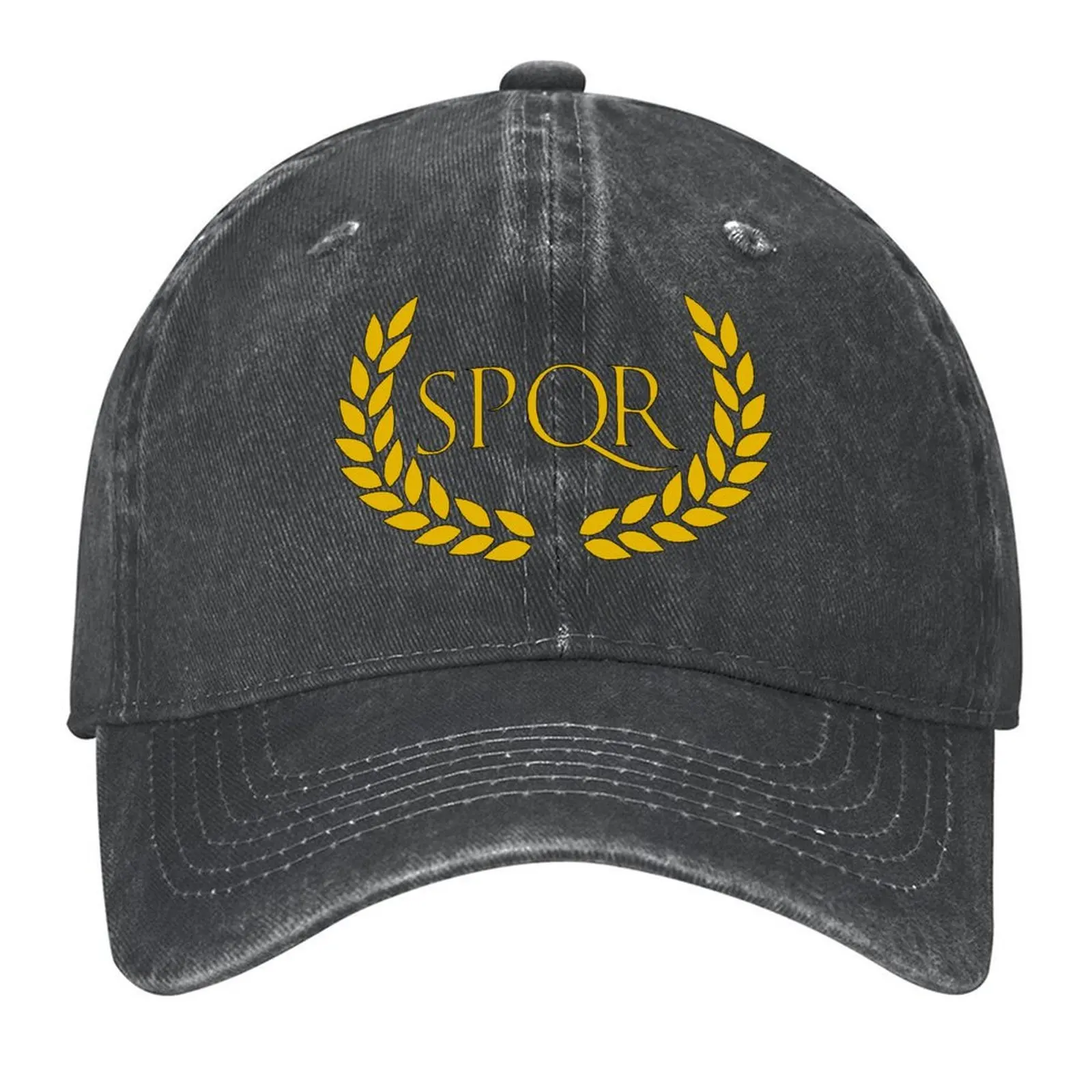 

S.P.Q.R. Baseball Cap funny hat fashionable Anime Gentleman Hat Woman Hats Men's
