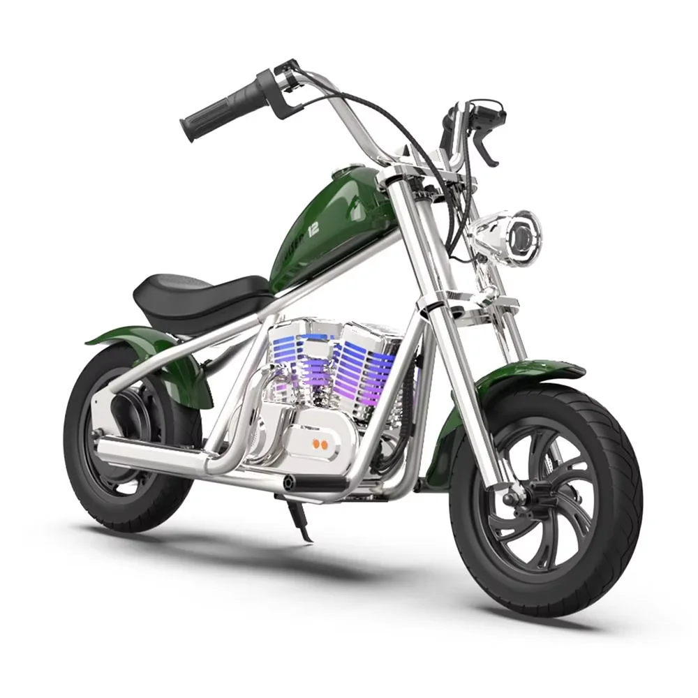 HYPER GOGO Cruiser 12 Kids Plus With App Electric Motorbike 160W 24V 5.2Ah 12*3.0 Inch Tire Children Electric Motorcycles Bike