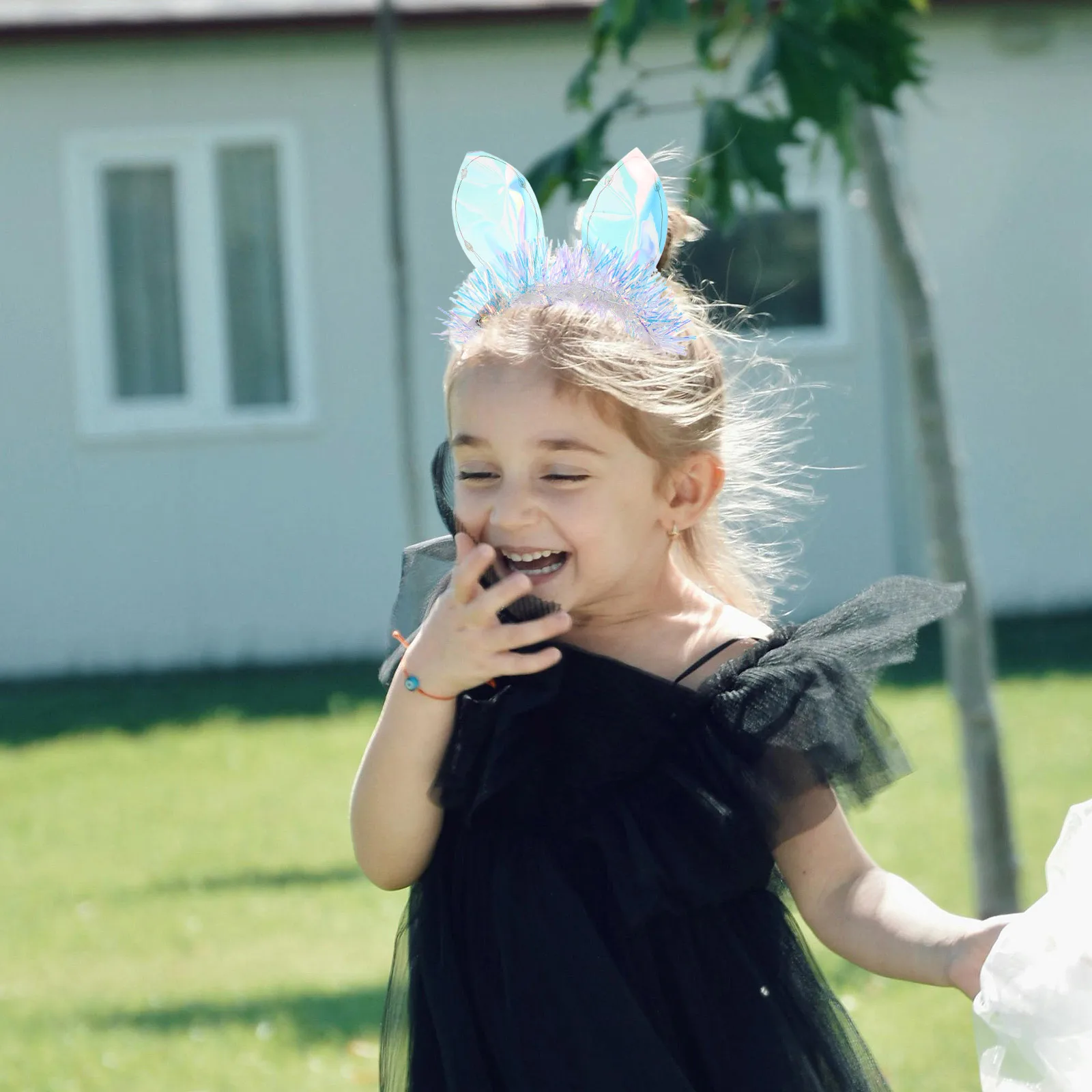 

Bunny Ear Headb Easter Rabbit Ears Set Mini Animal Haedb Child Accessories Kids Party Hats Sequin Design Comfortable Fit