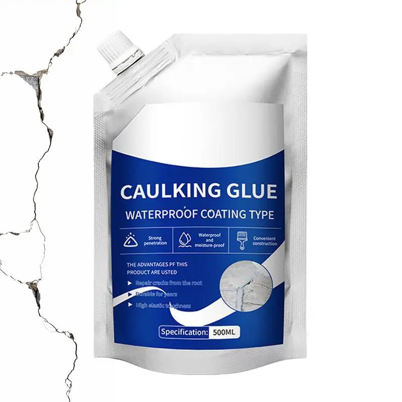 Concrete Crack Sealant Self-leveling Concrete Caulk Glue Adhesive High Performance Quick-Drying Waterproof Concrete Caulk Repair