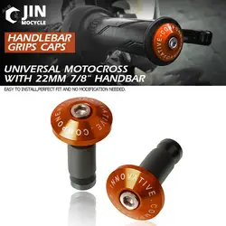 Motocross manubrio estremità tappo Anti vibrazione Silder Plug per K-T-M 65 85 125 200 250 300 350 400 450 500 530 SX XC EXC EXC/ R /F