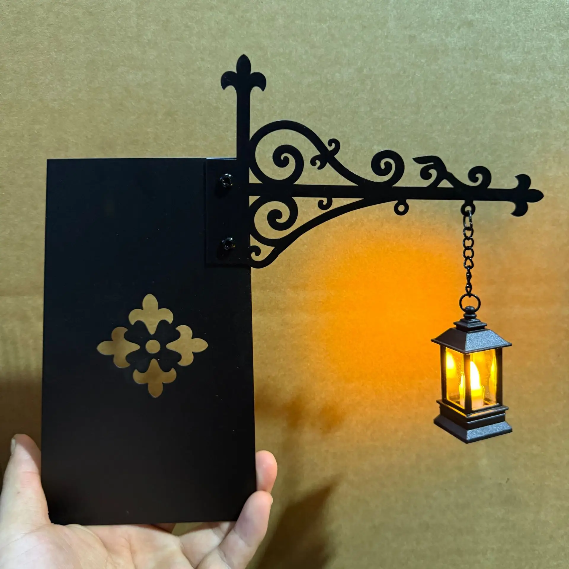Linterna de biblioteca, iluminación decorativa para estantería, linterna retro para biblioteca, lámpara para estantería,