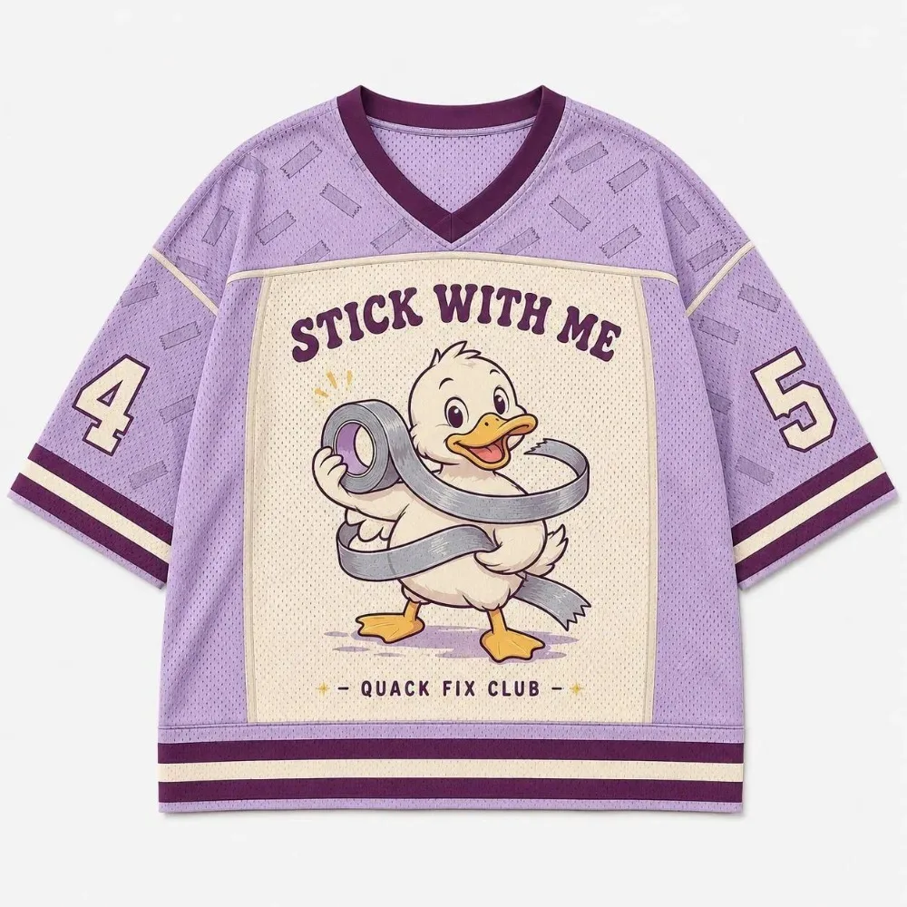 Y2K Style Fun Duck 3D Printed Men Sport V-neck T-shirt Outdoor Street Casual Fashion Quick-drying Breatha Parent-child Clothing