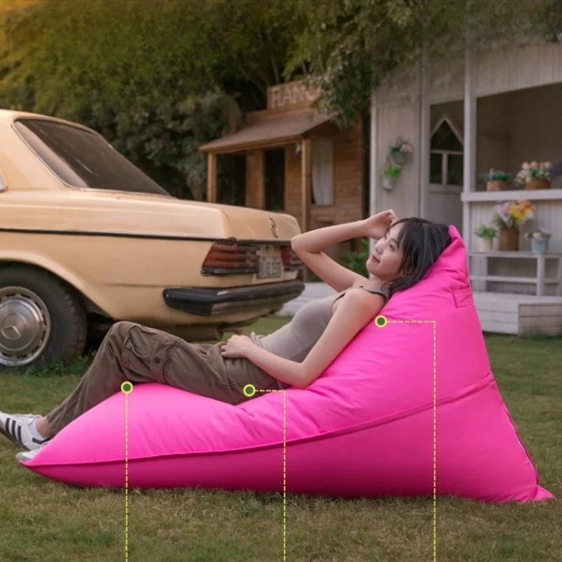 Indoor Boneless Sleep Bean Bag Sofas With Filler Small Design Bean Bag Sofas Outdoor Simple Relax Koltuk Mobilya Home Furniture