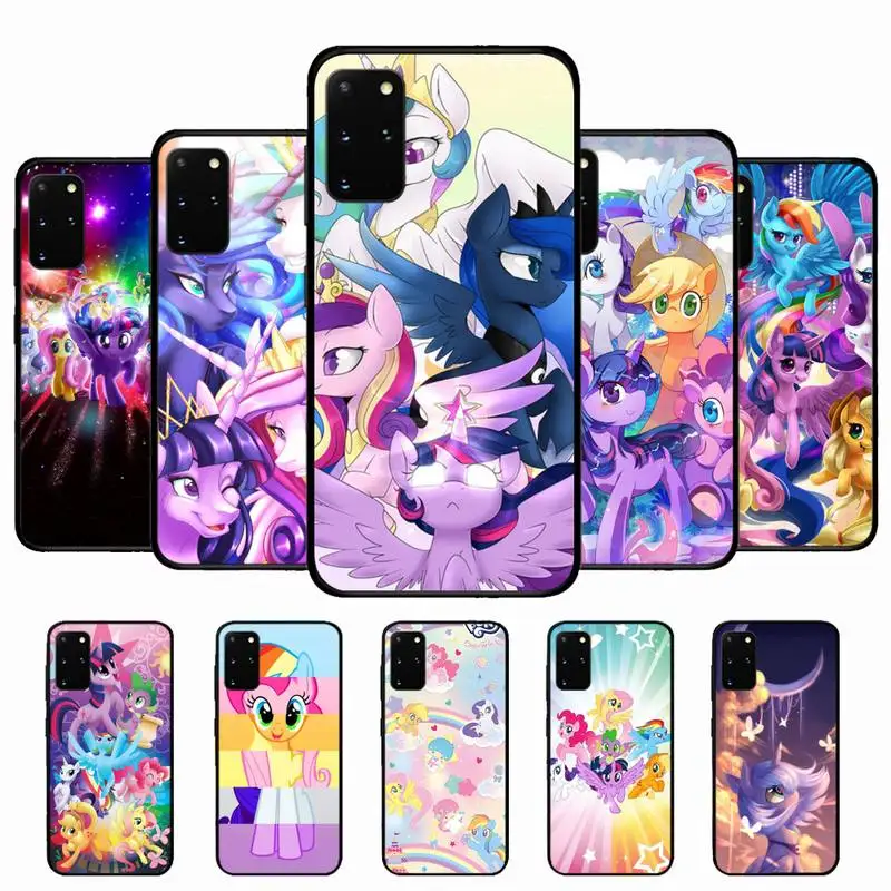 My Little P-Pony Phone Case for Samsung S10 21 20 9 8 plus lite S20 UlTRA 7edge