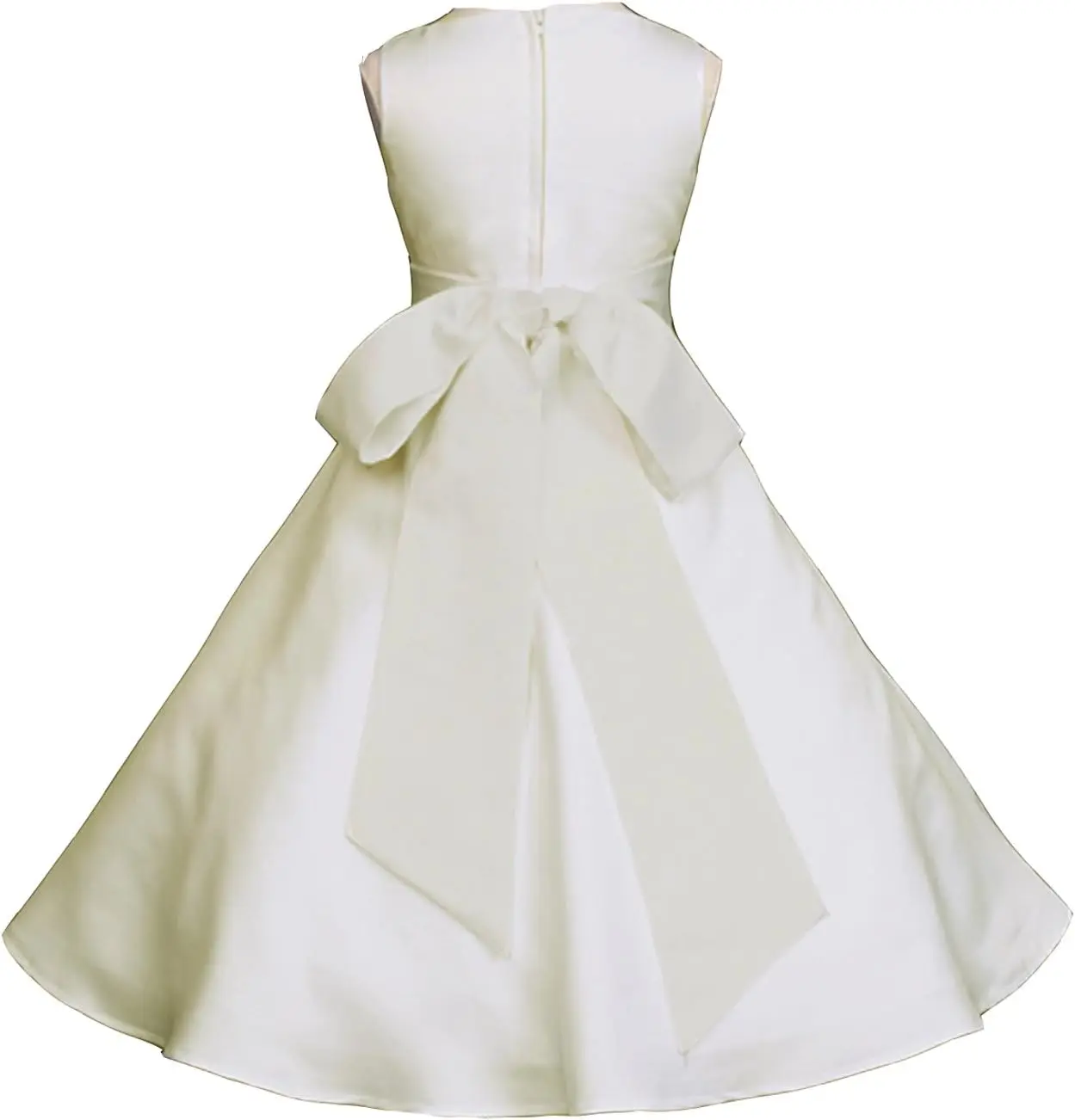 Rosa promessa celebração de casamento marfim a linha cetim fosco casamento júnior dama de honra a linha vestido da menina de flor, simples e elegante