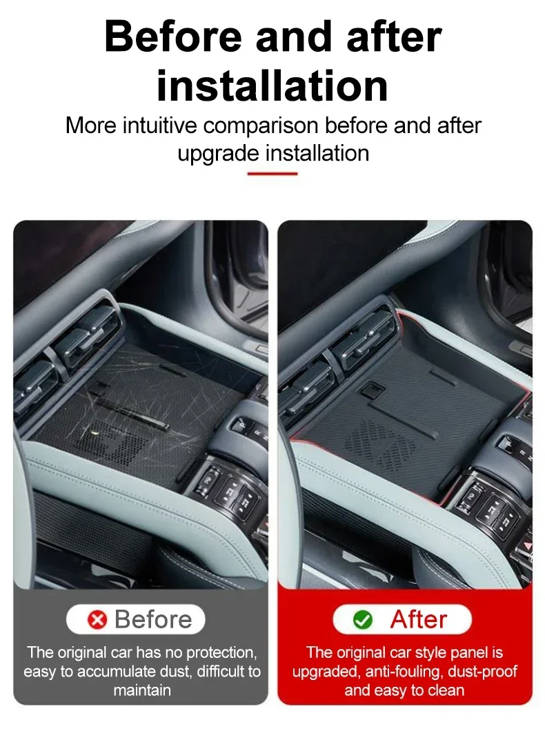 Wireless Charging Panel for BYD Fang Cheng 5 B5 2023-2026 Silicone Fast Charging Pad Center Console Interior Accessories Bao